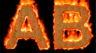 Burning Paper Text Logo Effect 10