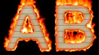 Burning Paper Text Logo Effect 22