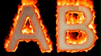 Burning Paper Text Logo Effect 23