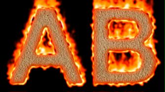 Burning Paper Text Logo Effect 27