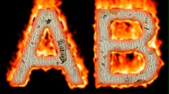 Burning Paper Text Logo Effect 28