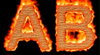 Burning Paper Text Logo Effect 35