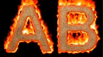 Burning Paper Text Logo Effect 38