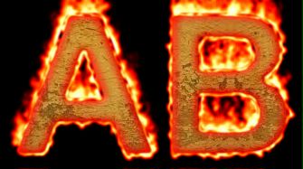 Burning Wood Text Logo Effect 30