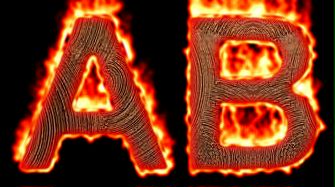 Burning Wood Text Logo Effect 41