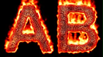 Burning Wood Text Logo Effect 45