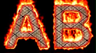 Burning Wood Text Logo Effect 46