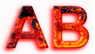 Realistic 3D Lava Text Effect 4