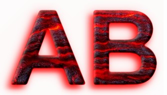 Realistic 3D Lava Text Effect 8