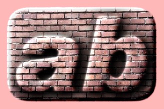 Embossed Brick Text Effect 021