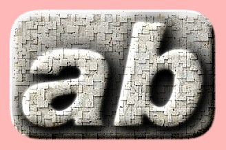 Embossed Brick Text Effect 026