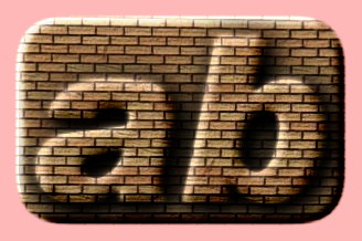 Embossed Brick Text Effect 036