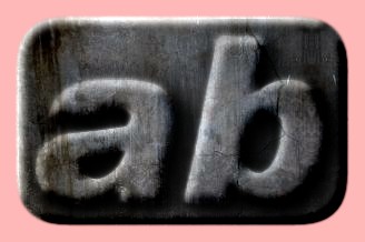 Embossed Concrete Text Effect 009
