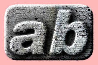 Embossed Concrete Text Effect 028