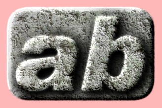 Embossed Concrete Text Effect 033