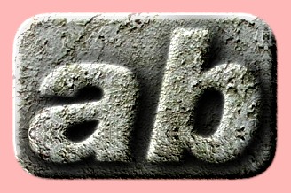 Embossed Concrete Text Effect 034