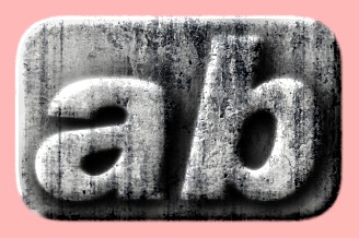 Embossed Concrete Text Effect 039