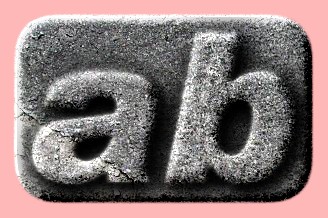 Embossed Concrete Text Effect 045