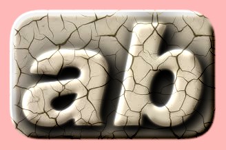 Embossed Cracked Text Effect 003