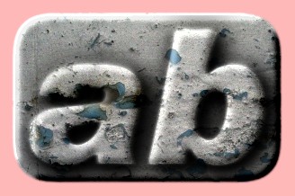 Embossed Cracked Text Effect 024
