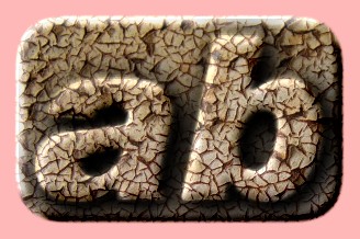 Embossed Cracked Text Effect 025