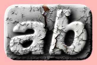 Embossed Cracked Text Effect 041