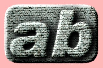 Embossed Fabric Text Effect 010