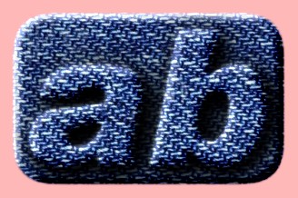 Embossed Fabric Text Effect 013