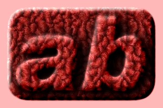 Embossed Fabric Text Effect 021