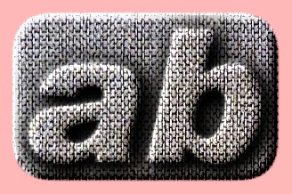 Embossed Fabric Text Effect 029