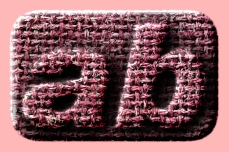 Embossed Fabric Text Effect 030