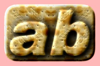 Embossed Food Text Effect 004
