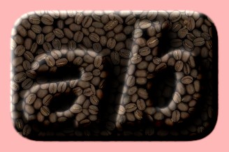 Embossed Food Text Effect 007