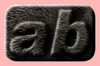 Embossed Fur Text Effect 002