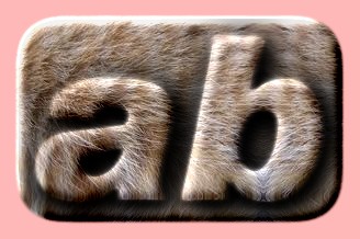 Embossed Fur Text Effect 011