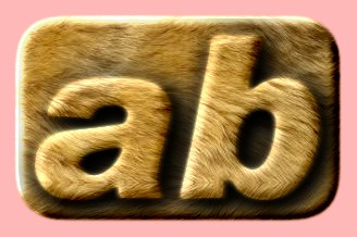 Embossed Fur Text Effect 012