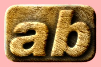 Embossed Fur Text Effect 026