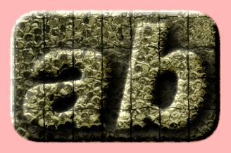 Embossed Glass Text Effect 004