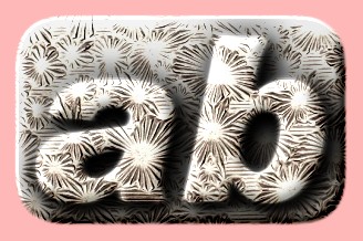 Embossed Glass Text Effect 006