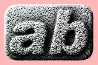 Embossed Glass Text Effect 009