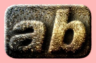 Embossed Glass Text Effect 017
