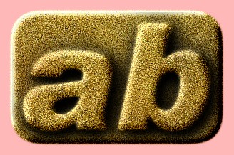Embossed Golden Text Effect 014