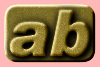 Embossed Golden Text Effect 021