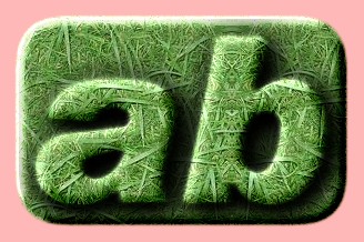 Embossed Grass Text Effect 006