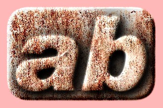 Embossed Grunge Text Effect 050