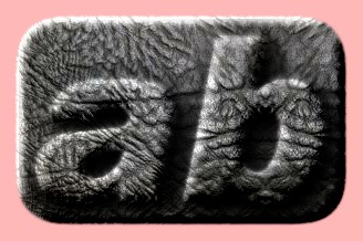Embossed Leather Text Effect 002