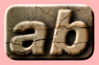 Embossed Marble Text Effect 001