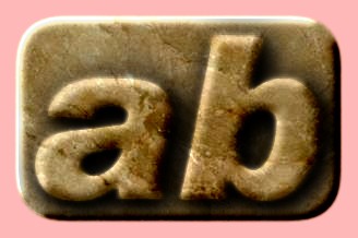 Embossed Marble Text Effect 003