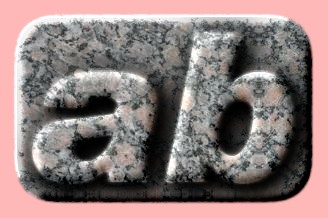 Embossed Marble Text Effect 014