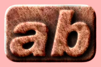 Embossed Marble Text Effect 025